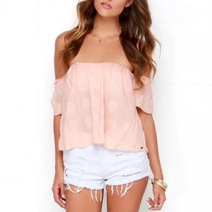 Cute off the shoulders top